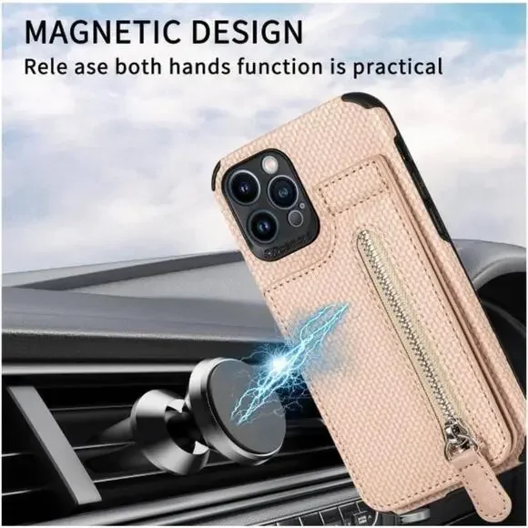 3-in-1 Phone Case In Beige For iPhone 14 Pro - Picture 8 of 11